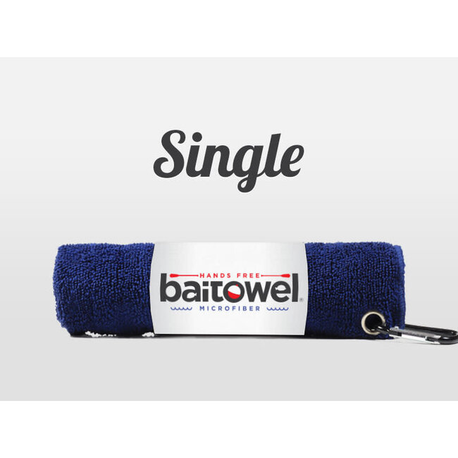 Baitowel Fishing Towel w/Clip - Single
