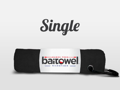 Baitowel Fishing Towel w/Clip - Single