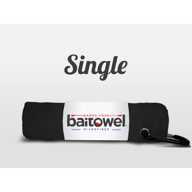 Baitowel Fishing Towel w/Clip - Single