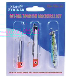 Sea Striker Spanish Mackerel Kit / Got-Cha Plug 3 Pack