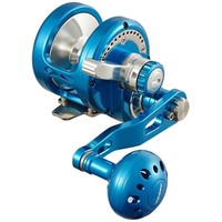 OCEANMAX SINGLE SPEED LEVER DRAG JIGGING REELS OM16 - Blue/Silver