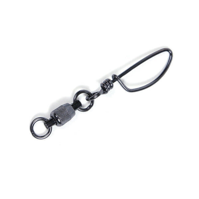 KROK Stainless Steel Dual Rotation Ball Bearing Snap Swivels 2 Pack