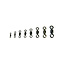KROK Stainless Steel Swivels 10 or 5 PK