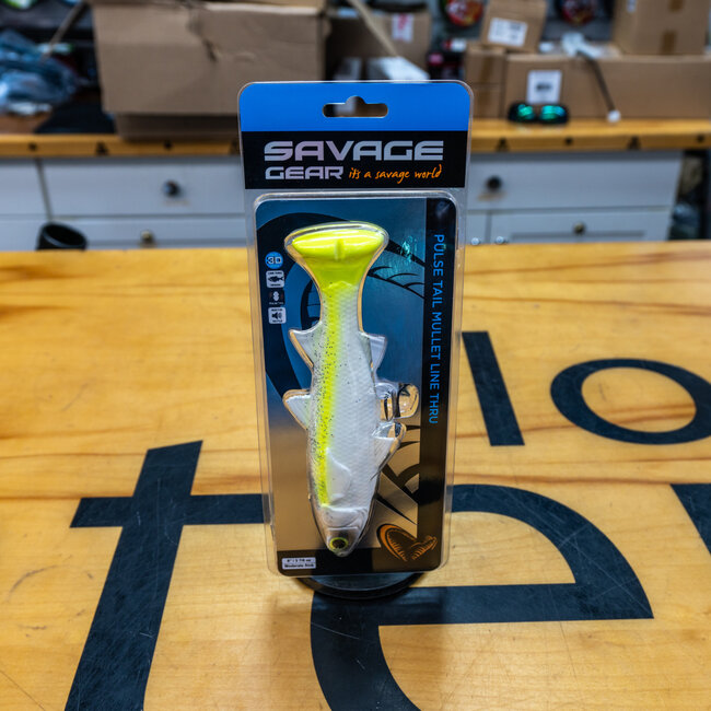 Savage Gear PULSE TAIL MULLET LINE THRU 8"