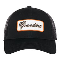 Black Grundens Script Trucker Hat