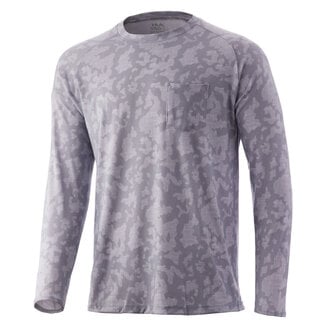 Huk WAYPOINT RUNNING LAKES LONG SLEEVE