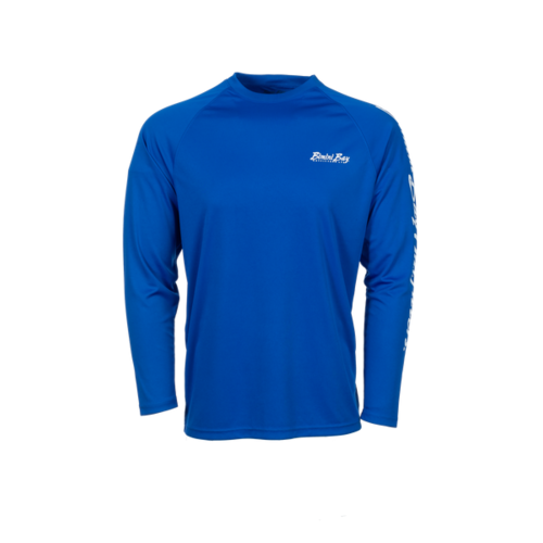 Bimini Bay Hook M' Men's Long Sleeve Shirt - Mako 3 Electric Blue