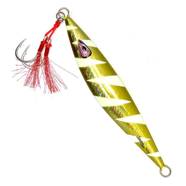 JOHNNY JIGS FLAT BACK SLOW PITCH JIG - No HOOK
