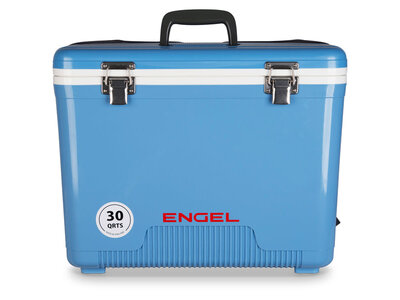 Engel 30QT leak-proof air-tight drybox/cooler