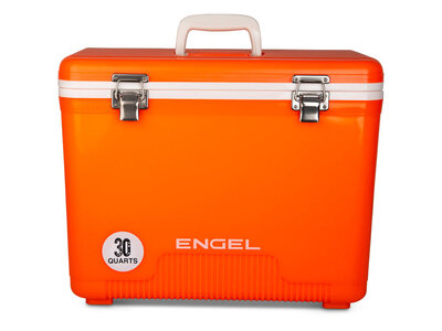 Engel 30QT leak-proof air-tight drybox/cooler