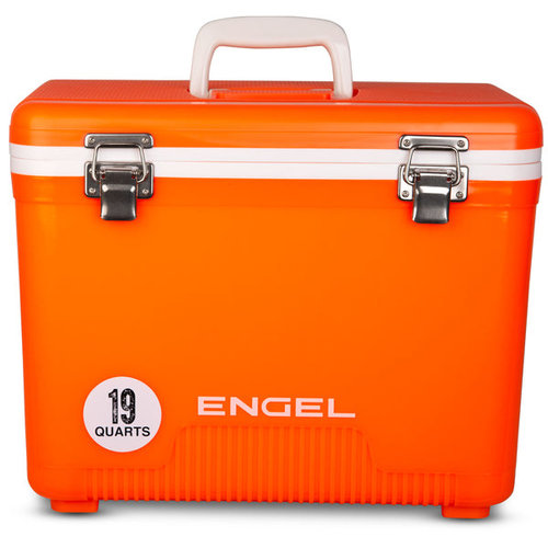 Engel 19 quart leak-proof air-tight storage drybox, cooler and lunch box