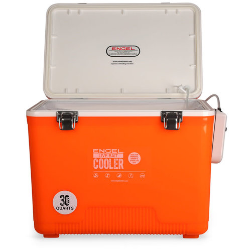 Engel 30 Quart Live Bait Drybox/Cooler