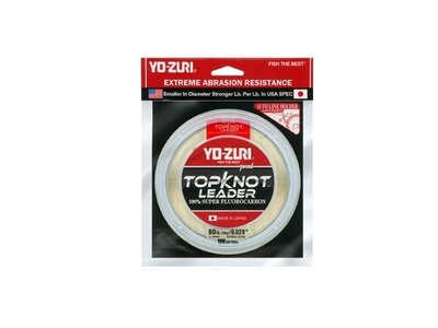 Yo-Zuri Topknot Fluorocarbon Leader - 30YD - Clear Yo-Zuri Topknot Fluorocarbon Leader - 30YD - Clear