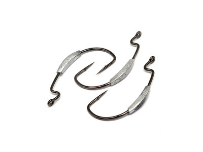 Gamakatsu WORM SUPERLINE EXTRA WIDE GAP (EWG), WEIGHTED