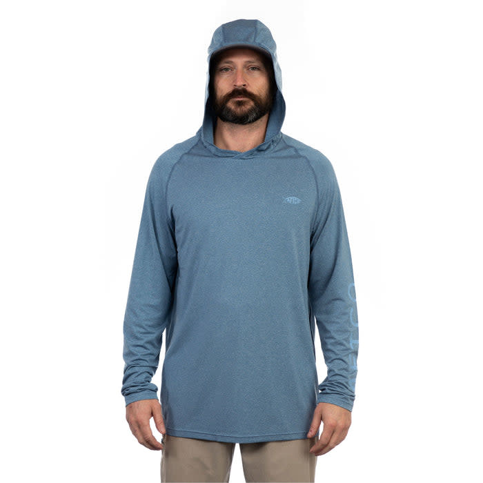 Samurai Long Sleeve Sun Protection Hoodie by Aftco