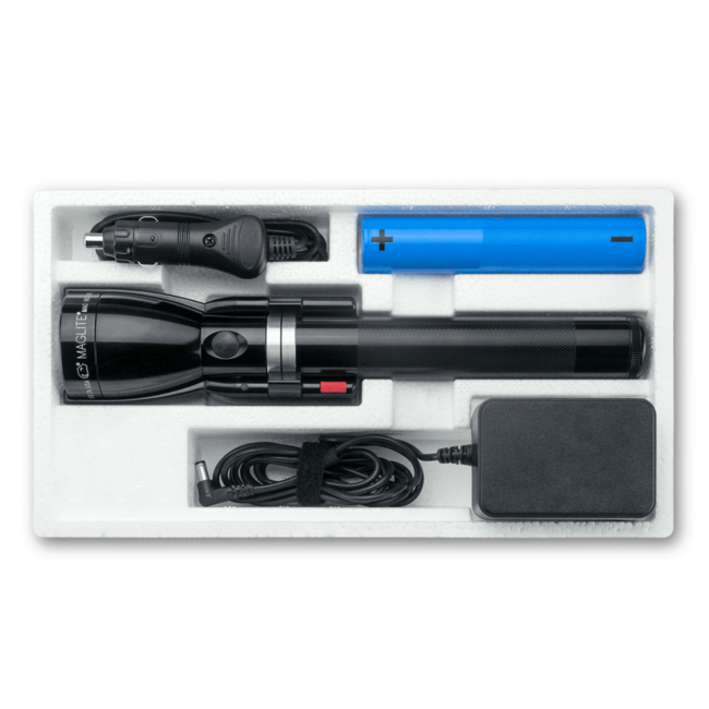 MagLite RECHARGEABLE LED FAST-CHARGING MAGLITE FLASHLIGHT