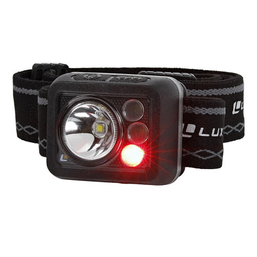 Luxpro Waterproof Multi-color Ultralight LED Rechargeable Headlamp