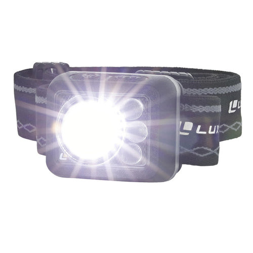 Luxpro Waterproof Multi-color Ultralight LED Rechargeable Headlamp