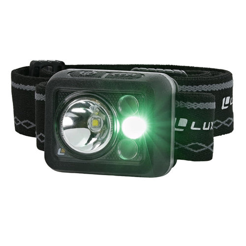 Luxpro Waterproof Multi-color Ultralight LED Rechargeable Headlamp