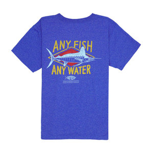 Kids Fishing Shirts Snook Florida State Flag Custom Sleeve Youth-X-Large-12-14 / Ice Blue