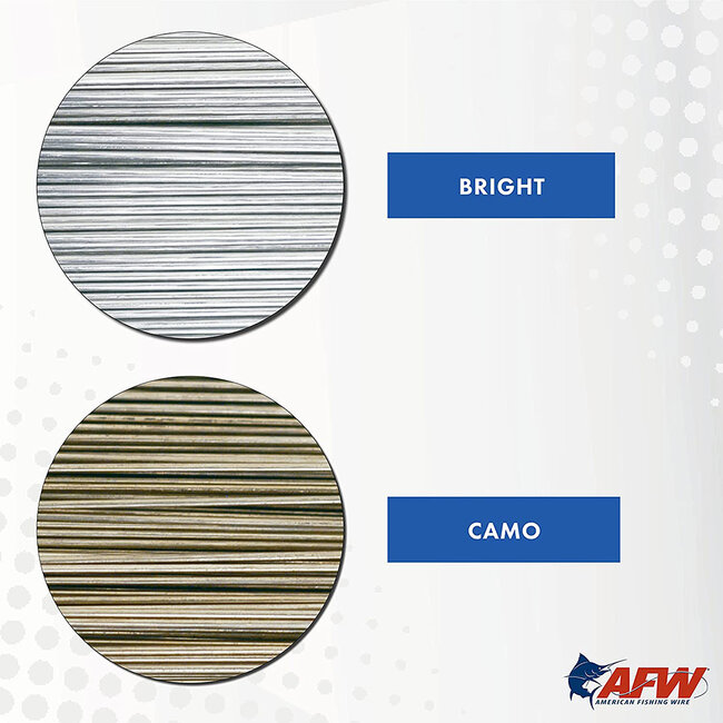AFW Tooth Proof Stainless Steel Single Strand Leader Wire - Coiled