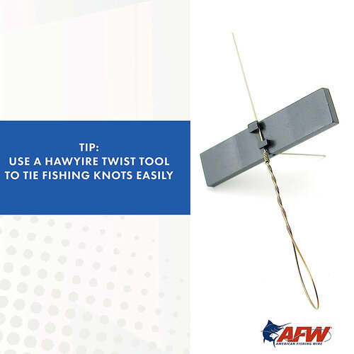 AFW Tooth Proof Stainless Steel Single Strand Leader Wire - Coiled