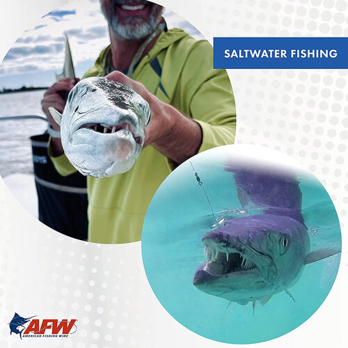 AFW Tooth Proof Stainless Steel Single Strand Leader Wire - Coiled