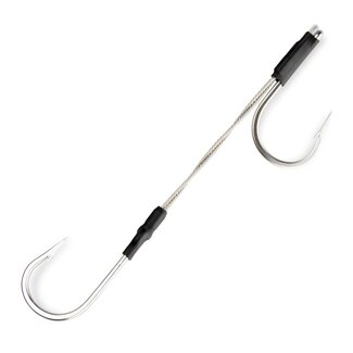 Fathom Offshore STAINLESS 7691S MUSTAD DOUBLE SPUN DOUBLE HOOKSET