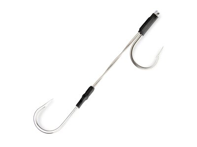 Fathom Offshore STAINLESS 7691S MUSTAD DOUBLE SPUN DOUBLE HOOKSET