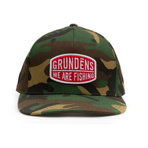 Grundens Trucker Hat Camo Trucker - Always fishing