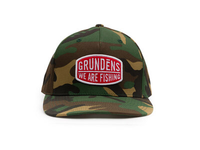 Grundens Trucker Hat Camo Trucker - Always fishing