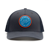 HOOK TRUCKER HAT  Ombre Blue