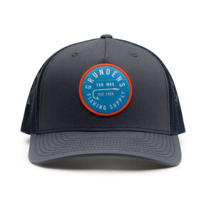 Grundens HOOK TRUCKER HAT  Ombre Blue