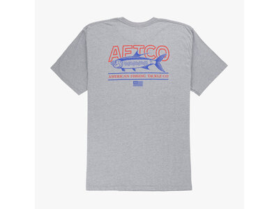Aftco Megalops SS T-Shirt - Graphite Heather