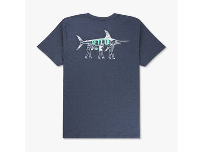 Aftco Teamwork SS T-Shirt - Midnight Heather