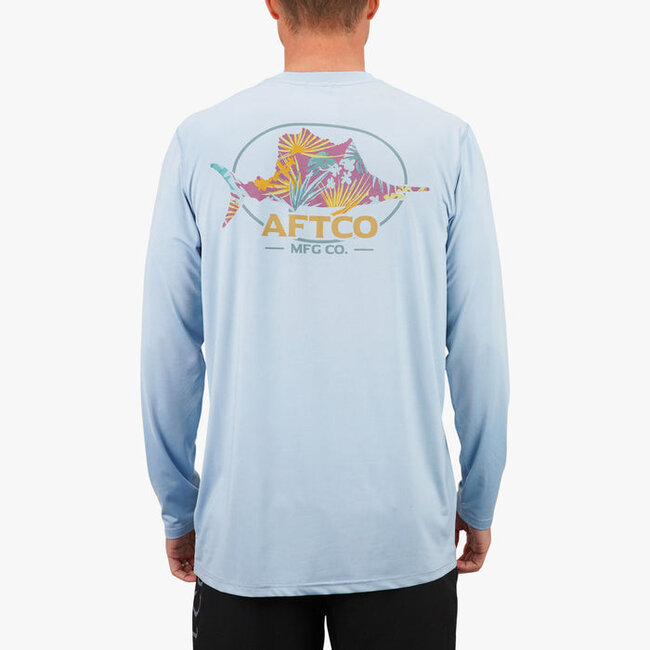 Aftco Tropical UVX LS Sun Protection Shirt