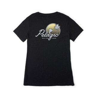 Pelagic Prem Tee Sunsets Sails - Womens