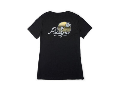 Pelagic Prem Tee Sunsets Sails - Womens