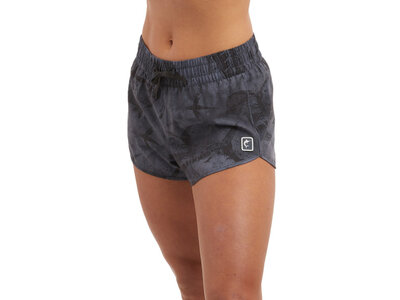 Pelagic La Paz Open Seas Camo Womens Shorts - Blk/Charcoal