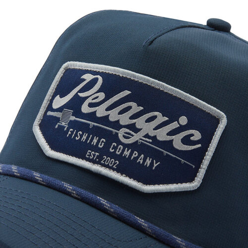 Pelagic Rodman Unstructured Snapback Hat - Navy