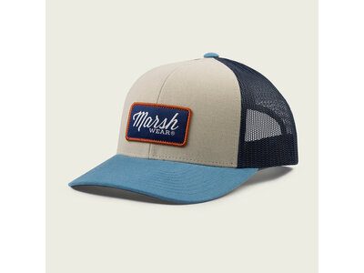 Marsh Wear Script Trucker Hat - Stone