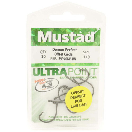 Mustad Demon® Offset Circle Hook