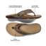 Olukai Tuahine Men's Waterproof Leather Beach Sandals