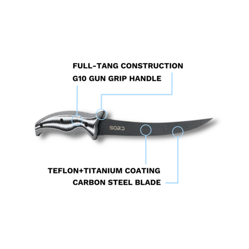 Sord 6" Fillet Knife - Flexy Sord 6" Fillet Knife - Flexy