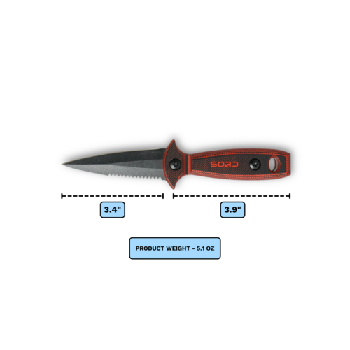 Sord 4" Freediving Knife Sord 4" Freediving Knife