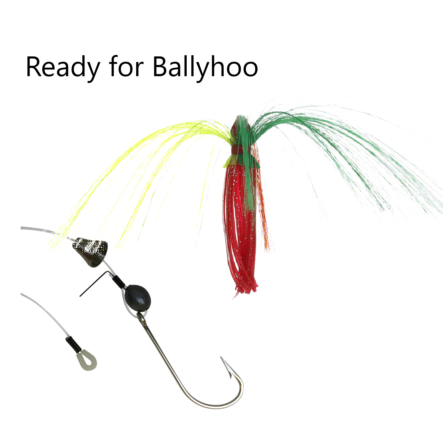 Fla Rigs Fish Razr Skwitch Ballyhooo Rig - Florida Watersports & Outdoors