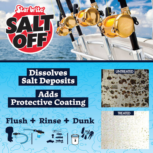 Star Brite Salt Off & Marine Engine Flush Kit - Complete Salt Protection