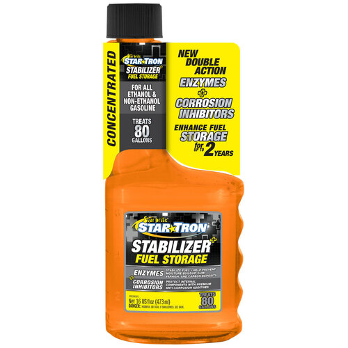 Star Brite Star Tron Stabilizer+ Fuel Storage & Corrosion Protection 8 OZ