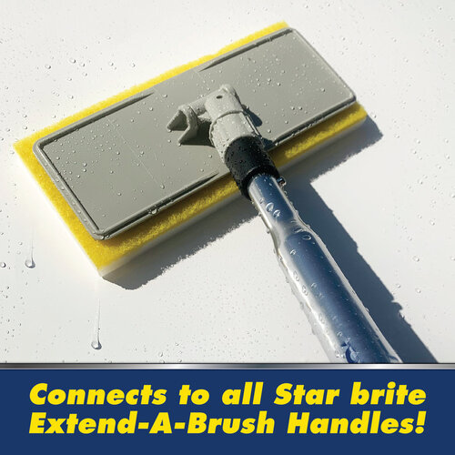 Star Brite Magic Sponge + Scrub XTEND with Flex Head for Pool, RV, Boat