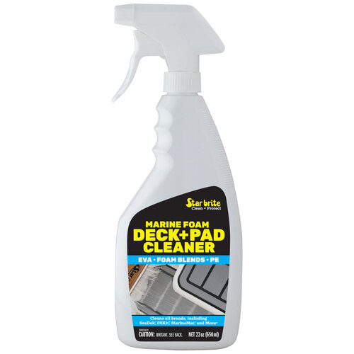 Star Brite Marine Foam Deck + Pad Cleaner – EVA Foam Spray Cleaner 22oz